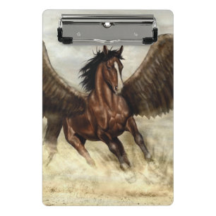 Winged Pegasus Mini Klemmbrett