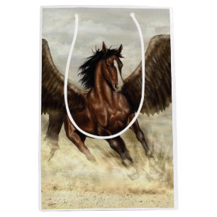 Winged Pegasus Mittlere Geschenktüte