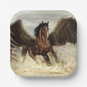 Winged Pegasus Pappteller
