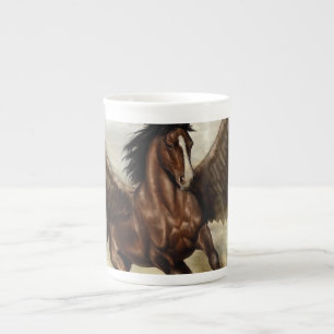 Winged Pegasus Prozellantasse
