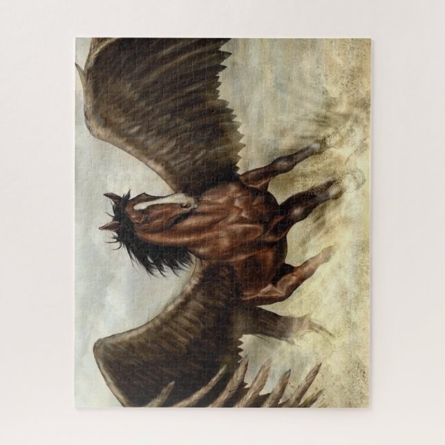 Winged Pegasus Puzzle (Vertikal)