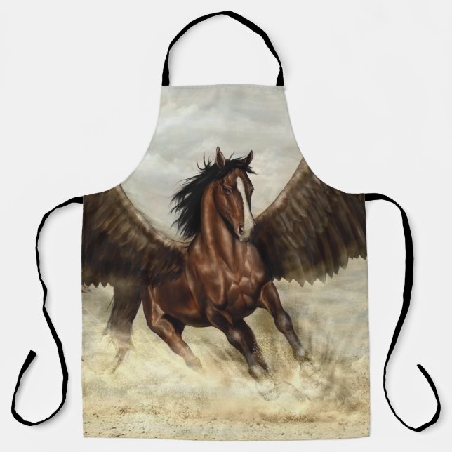 Winged Pegasus Schürze (Vorderseite)