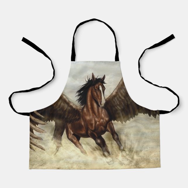 Winged Pegasus Schürze (Vorderseite)