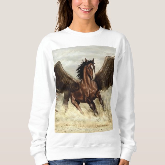 Winged Pegasus Sweatshirt (Vorderseite)
