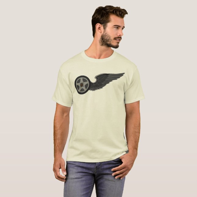 Winged Rad T-Shirt (Vorne ganz)