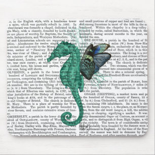 Winged Seepferd Mousepad