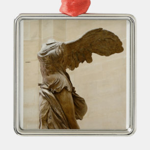 Winged Sieg von Samothrace Ornament Aus Metall