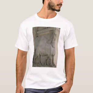 Winged Stier an einer Fassade von König Sargon II T-Shirt