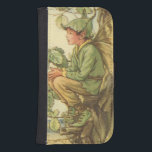 Winged Ulmen-Fee, die in einem Baum sitzt Phone Geldbeutel<br><div class="desc">Sie muss schwieriges Sein sein eine Ulmenfee. Dieses winged Storybookgeschöpf sitzt in einem Baum und nimmt einige Minuten,  um den Tag zu genießen. Bestellen Sie diesen fantastischen Druck heute!</div>