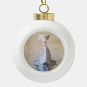 Winged Victory von Samothrake Andenken Keramik Kugel-Ornament