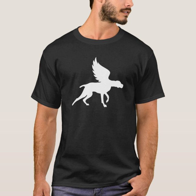 Winged Vizsla T-Shirt (Vorderseite)