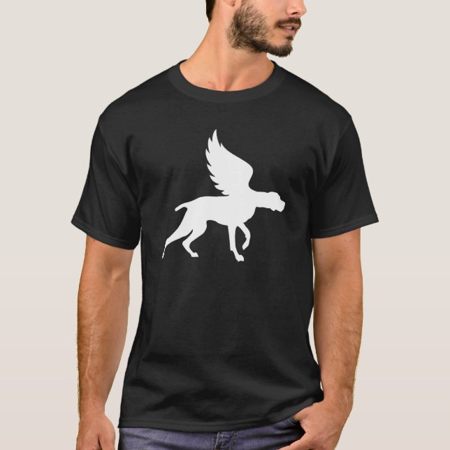 Winged Vizsla T-Shirt (Vorderseite)