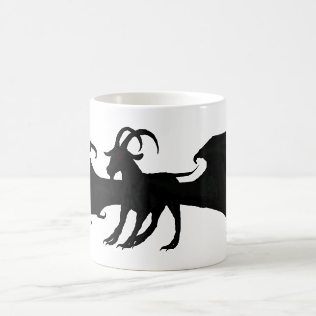 Winged Ziegen-Tasse Tasse (Mittel)