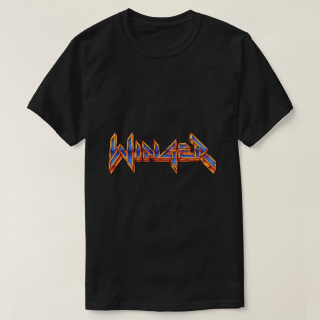 Winger Band Logo Vintag Classic T - Shirt (Design vorne)