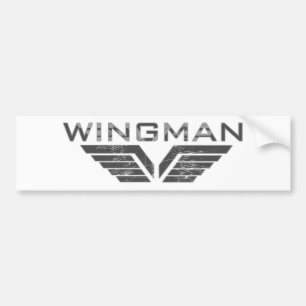 Wingman Autoaufkleber