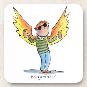 Wingman Getränkeuntersetzer