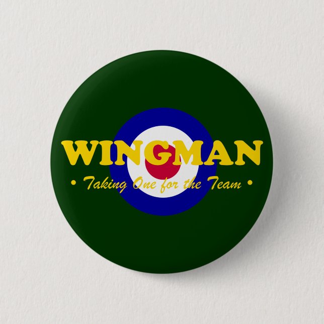 Wingman (RAF) Button (Vorderseite)