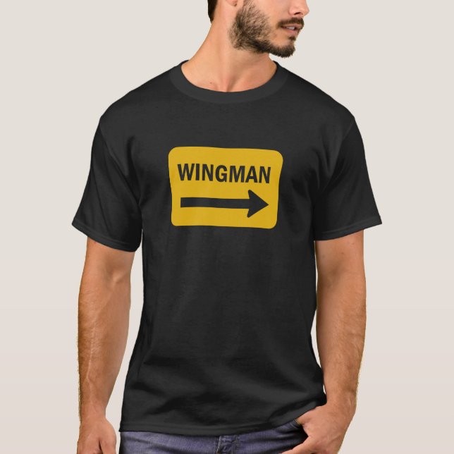 WINGMAN-SHIRT %PIPE% DIESES IST MEIN FREUND T-Shirt (Vorderseite)