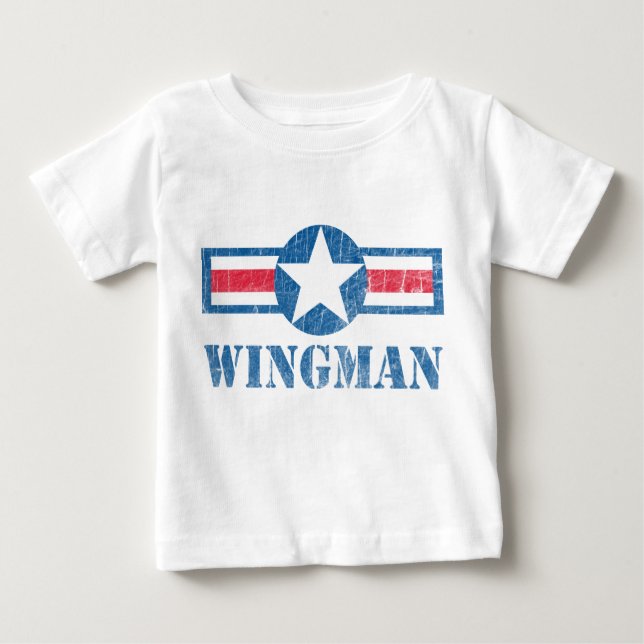 Wingman Vintag Baby T-shirt (Vorderseite)