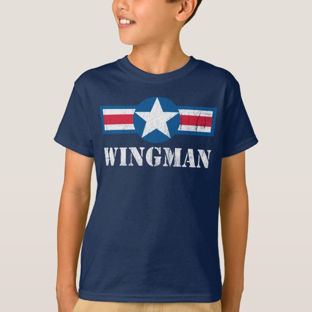 Wingman Vintag T-Shirt (Vorderseite)