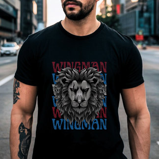 Wingman Vintage - Funny Bro Statement T-Shirt