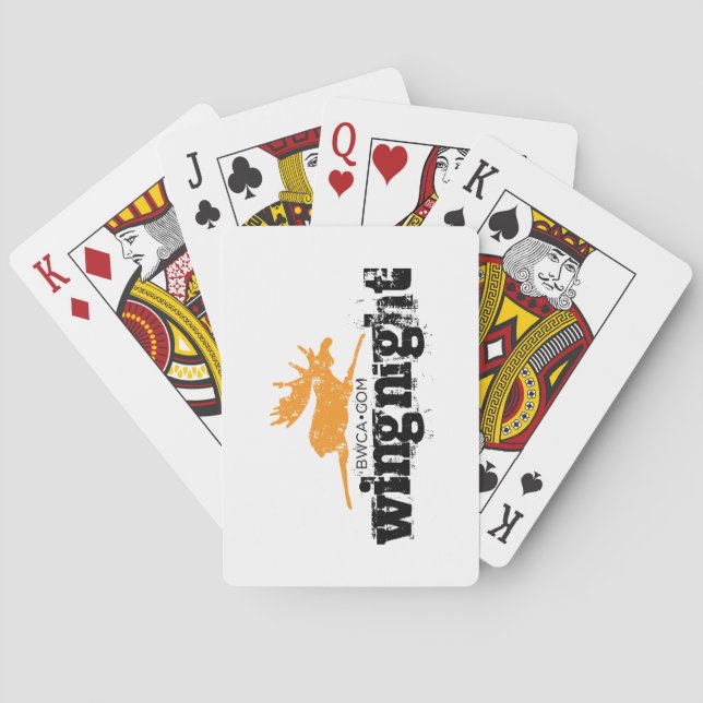 Wingnight Kartenstapeles Spielkarten (Rückseite)