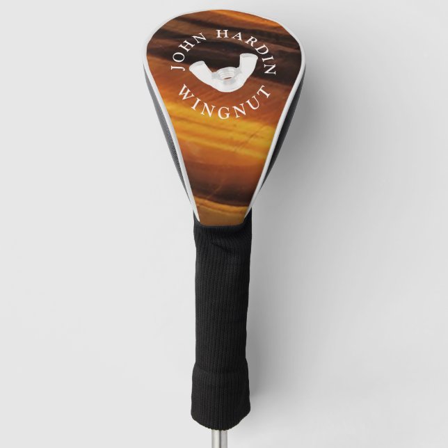 Wingnut Golf Headcover (Vorderseite)