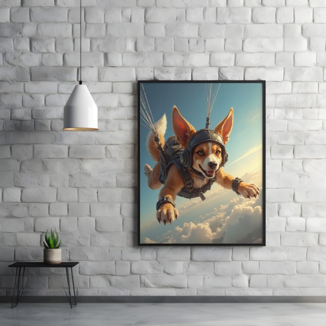 Wings, Ears, And Wags Take Flight Poster (Von Creator hochgeladen)