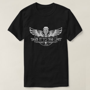 Wings Guitar Vintage Rock Spirit 1975 T-Shirt