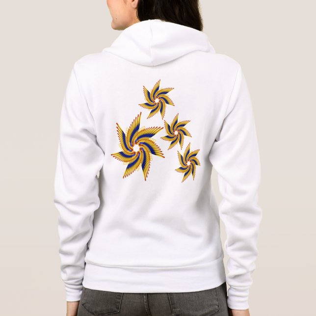 wings hoodie (Rückseite)