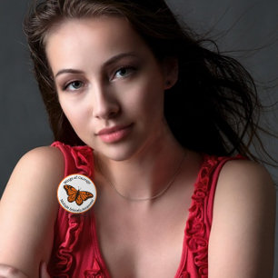 Wings of Courage Multiple Sklerose Awareness Button