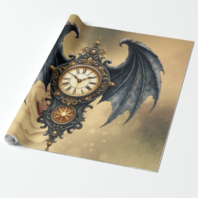 Wings of Eternity – The Timeless Guardian.  Geschenkpapier (Ungerollt)