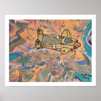 Wings of Gold Open Edition Poster