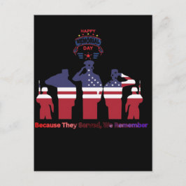 Wings of remembrance black postkarte