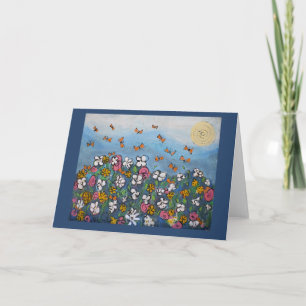 Wings of Summer card Karte