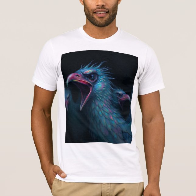 Wings of Wonder: Eine Feier der Avianischen Schönh T-Shirt (Vorderseite)