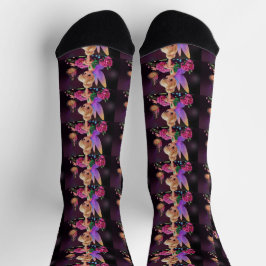 Wings of Wonder – Fairy Christmas Crew Socken
