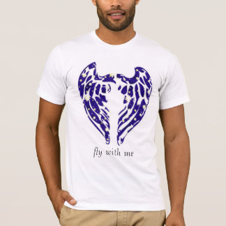 wings_stars2, Fliege mit mir T-Shirt