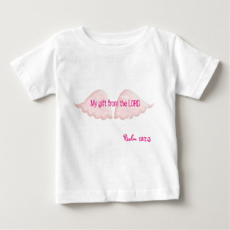 Wings White Tutu Bodysuit Baby T-shirt