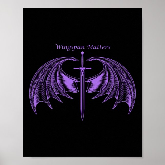 Wingspan S Sticker Poster (Vorne)