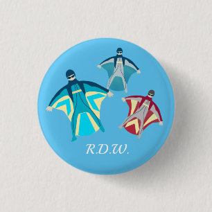 Wingsuit Skydiving Button