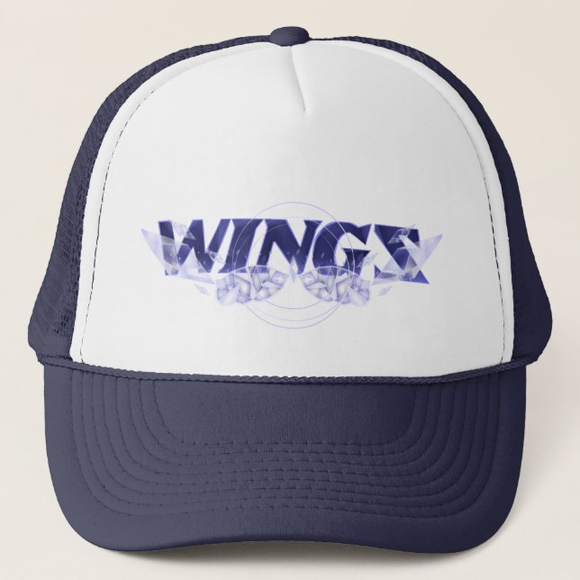 Wingz Logo Hat Truckerkappe (Vorderseite)