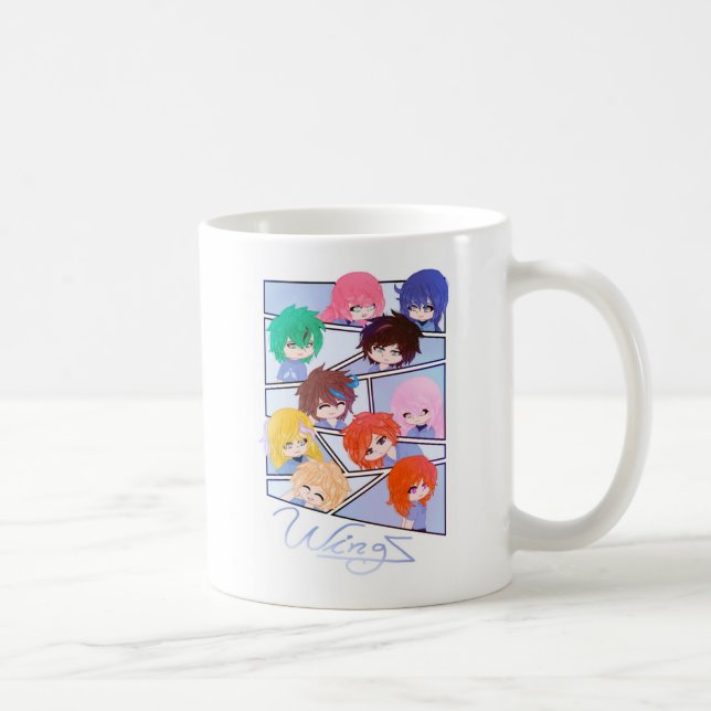 Wingz Multi Characters Mug Kaffeetasse (Rechts)