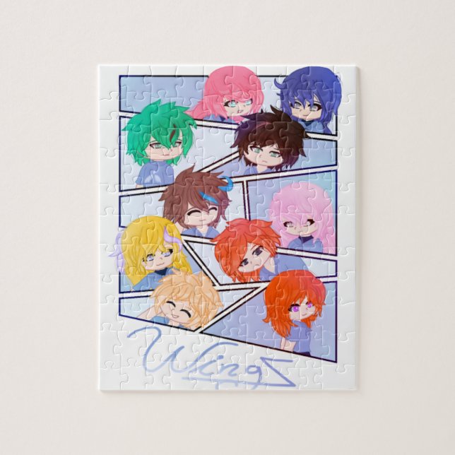 Wingz Official Multi Characters Puzzle (Vertikal)