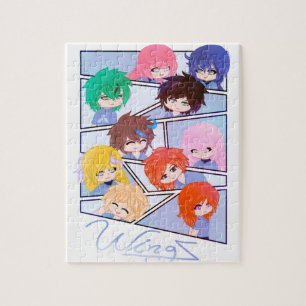 Wingz Official Multi Charaktere Puzzle