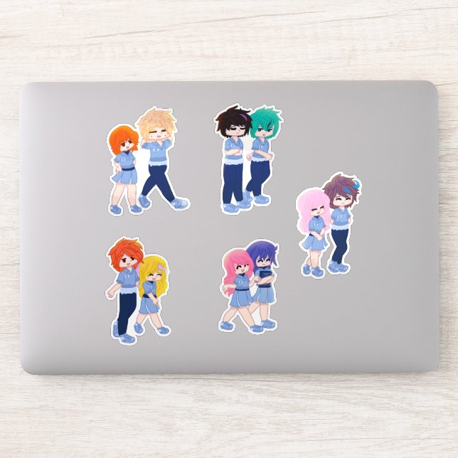 Wingz-Schüler-Sticker-Pack - Blatt 1 Aufkleber (Computer)