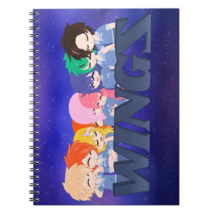 Wingz Spiral Foto Notebook Notizblock