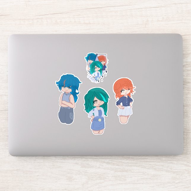 Wingz Warriors Sticker Pack - Blatt 2 (Computer)
