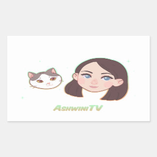 Wini und Matty Rectangle Sticker