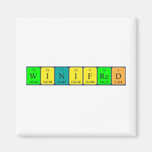 Winifred Periodenmagnet Magnet